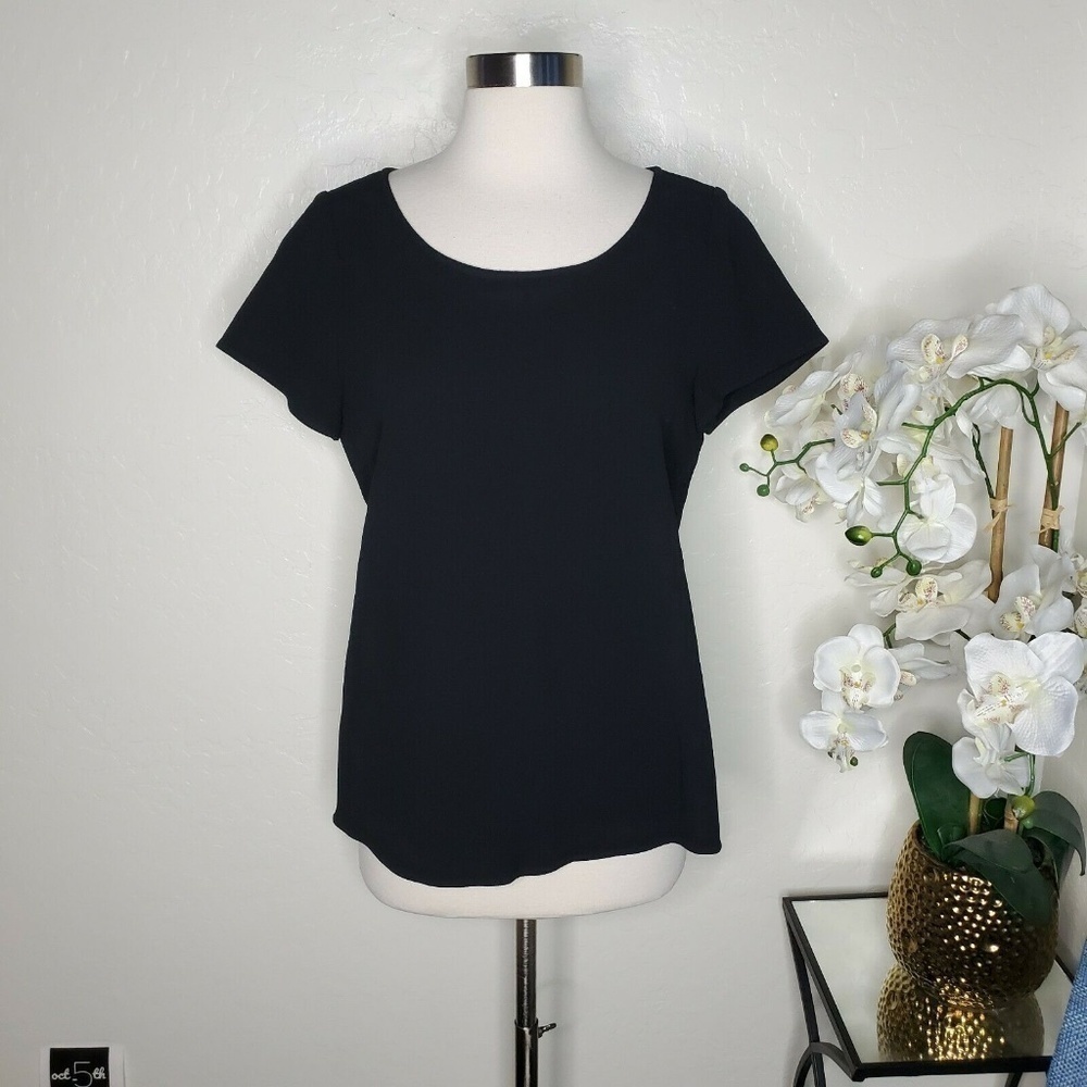 Joie Black Short Sleeve Womens Top Size Small